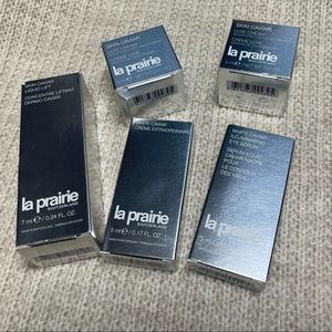 La prairie 5pc Caviar skincare bundle